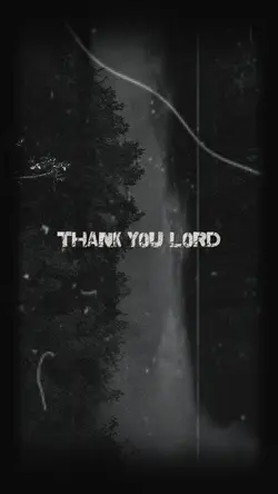Thank you Lord