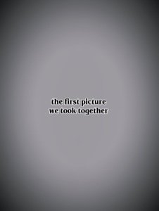 LA PREMIÈRE PHOTO 