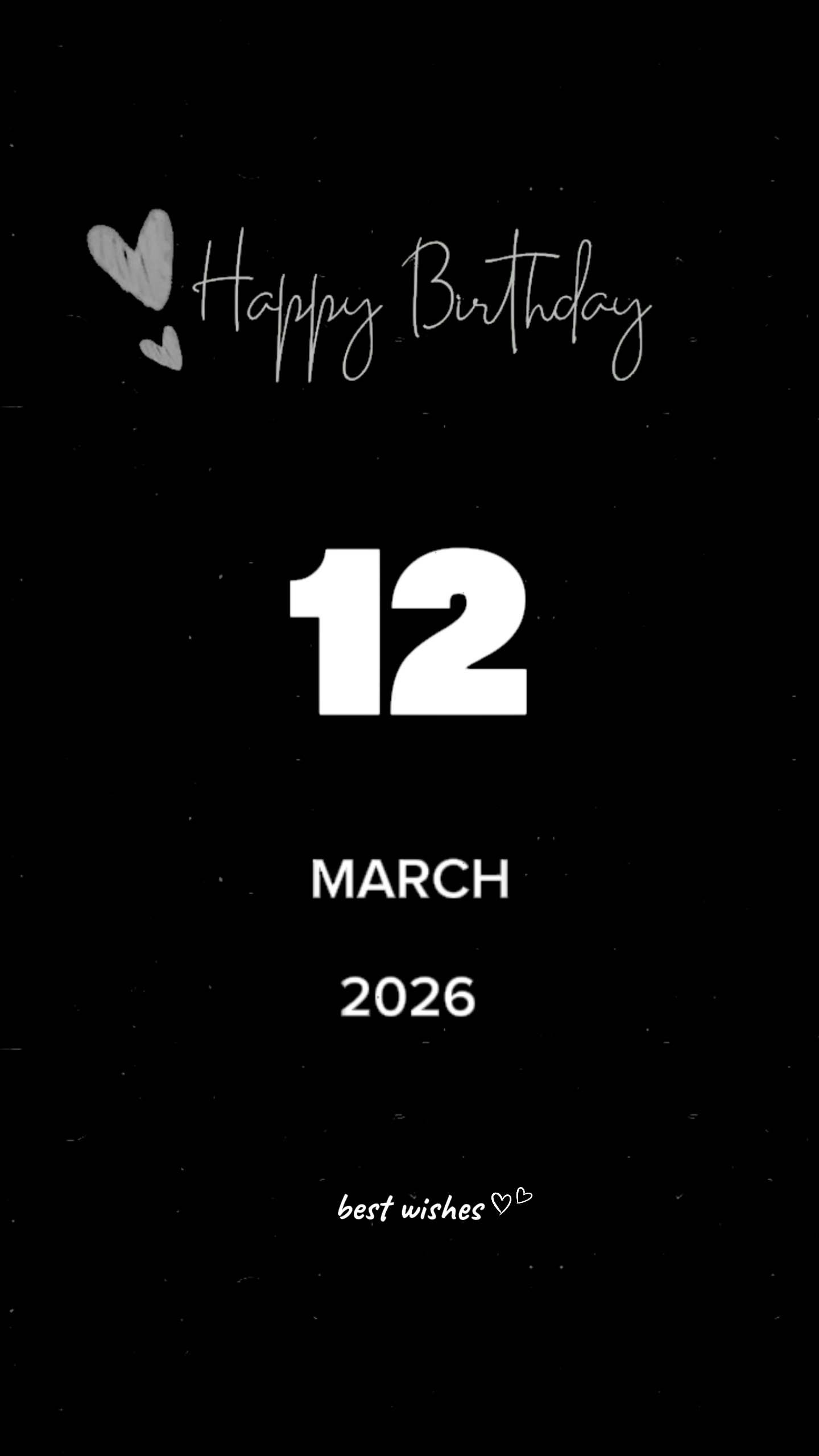HBD 12 MART