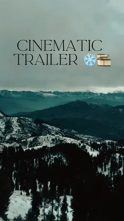 CINEMATIC TRAILER ❄️🎞️