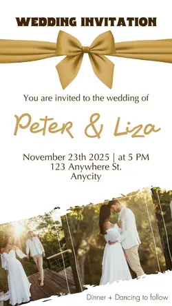 wedding invitation 