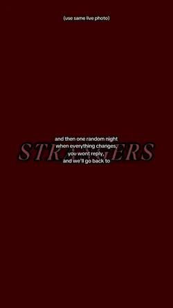 strangers