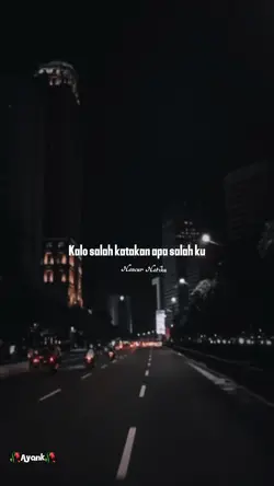 kalo salah katakan 