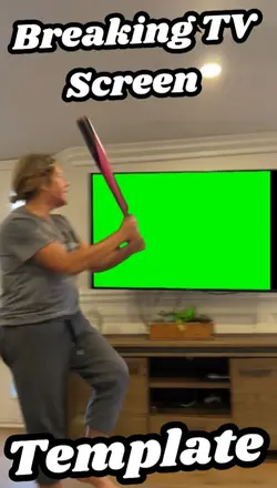 Breaking Screen TV