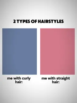 2types of hairstyle