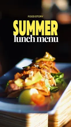 Summer Lunch Menu
