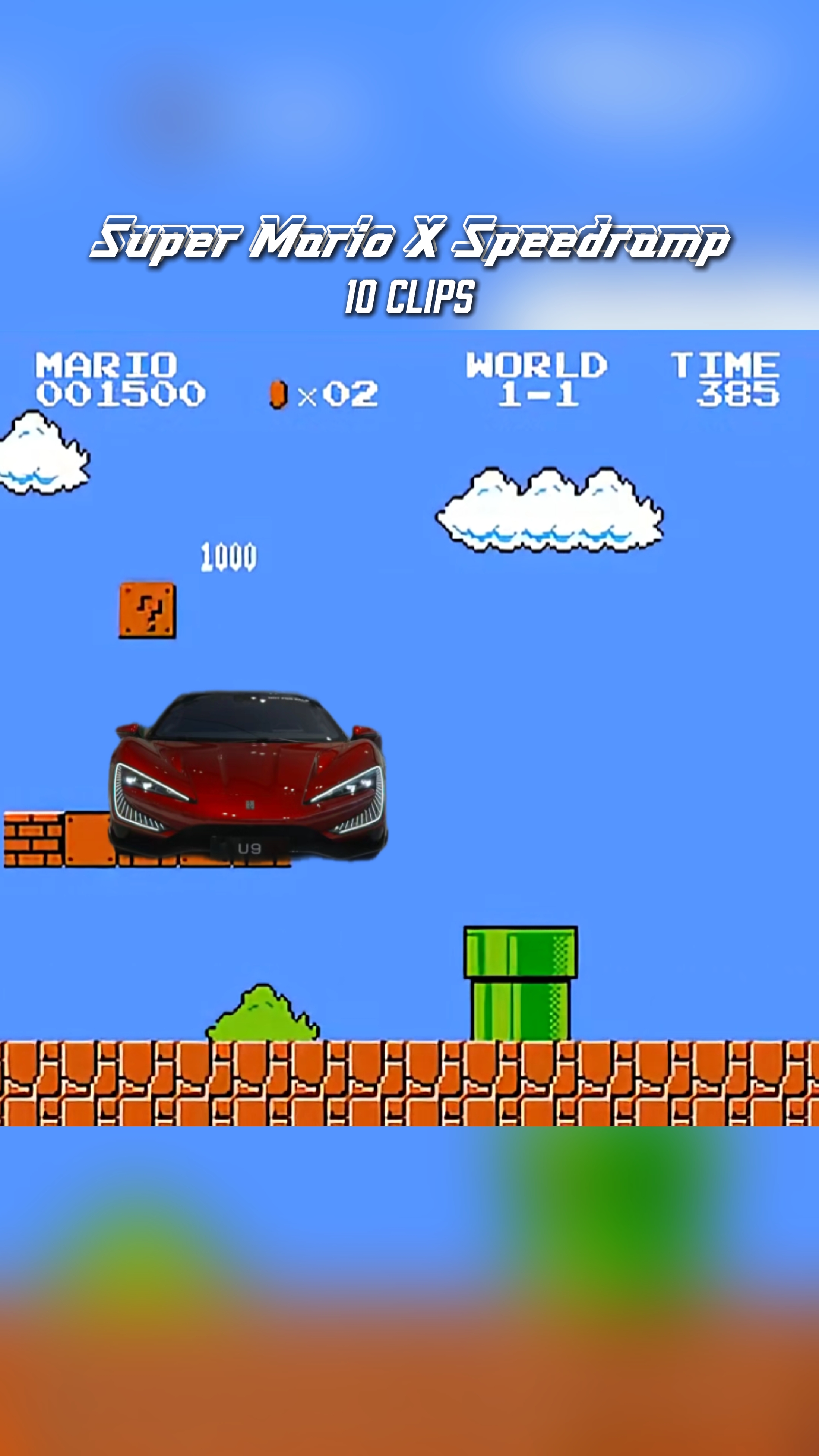 Rampa de velocidad de Mario X