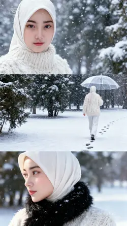 AI TREND SNOW HIJAB