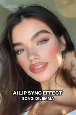 AI Lip sync effect 