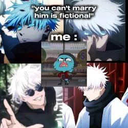 you can't marre gojo