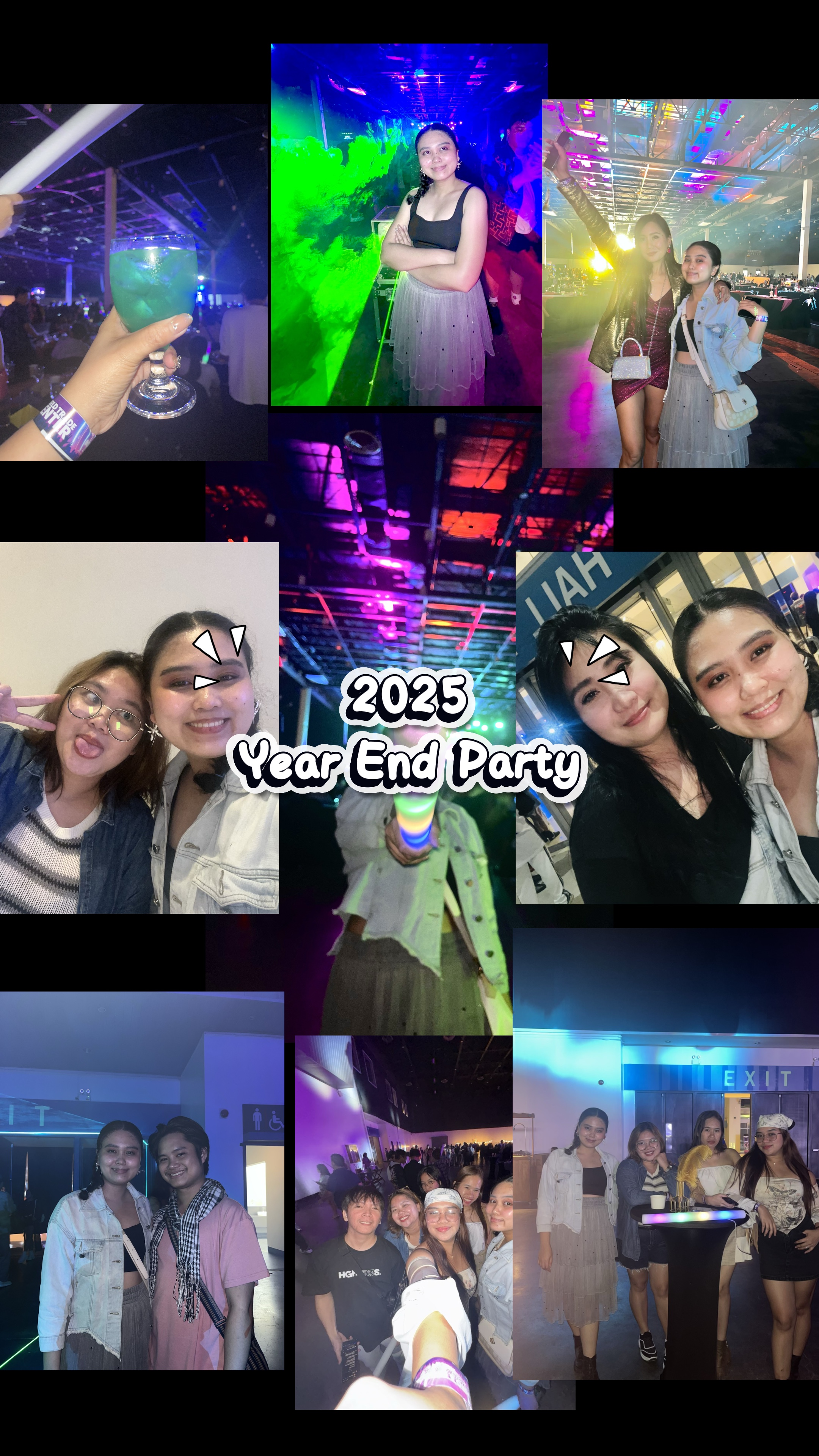 Festa de fim de ano temporária
