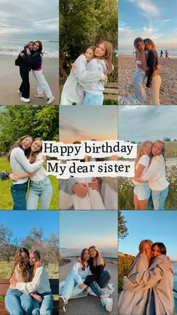 Birthday my sister 
