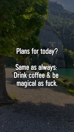 Plans for today?
