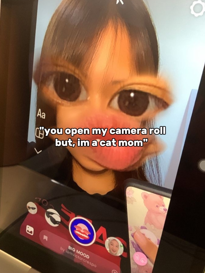  you open my cam rol