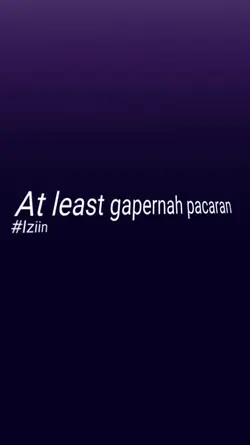 GA PERNAH PACARAN