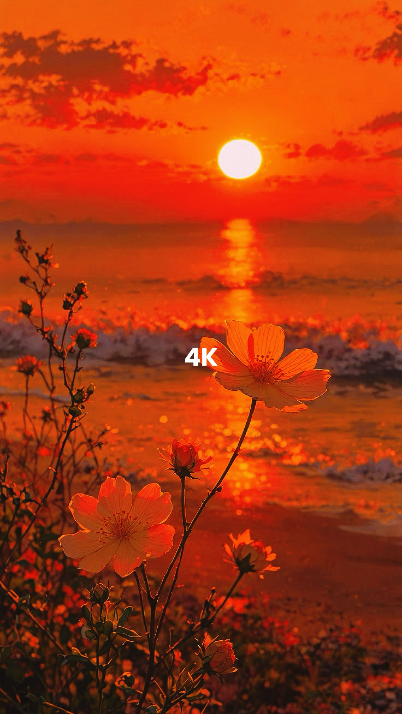 144p to 4k sunset