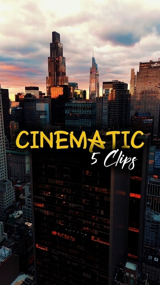5 Clips Cinematic 