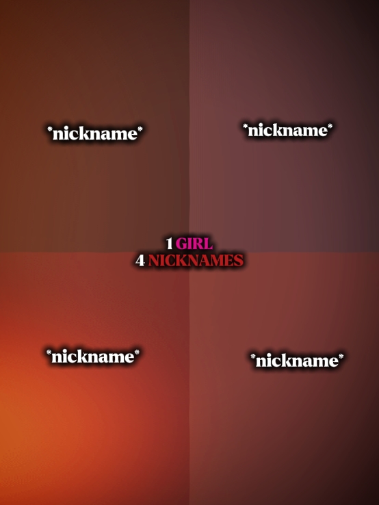 nickname