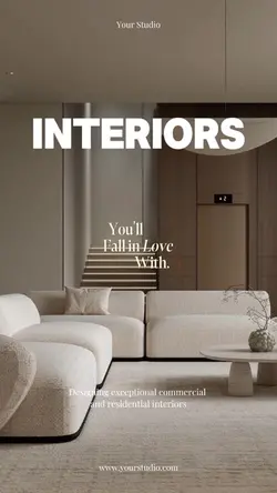 Interior studio ads