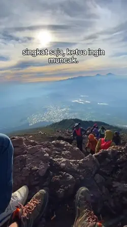 ketua ingin muncak