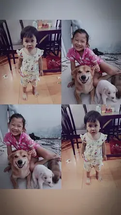 Em ăn cơm bằng mũi