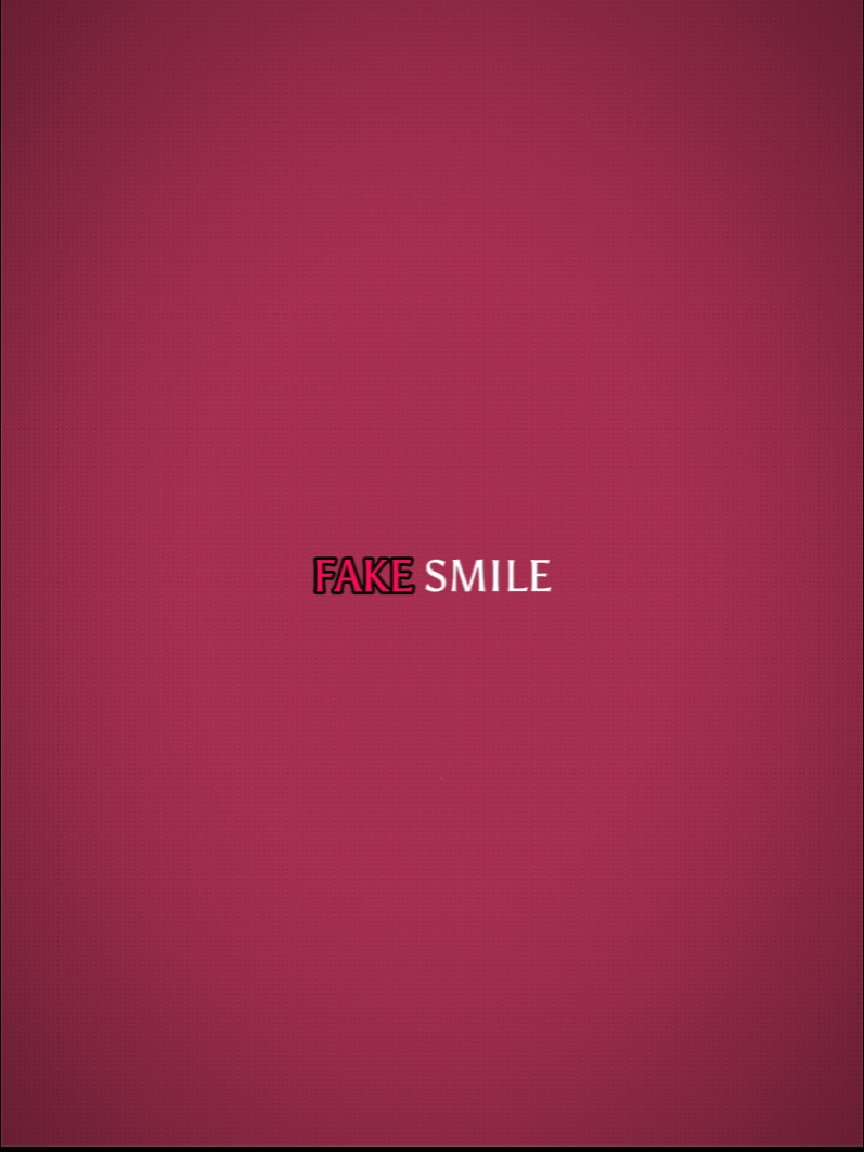 Faux / vrai sourire
