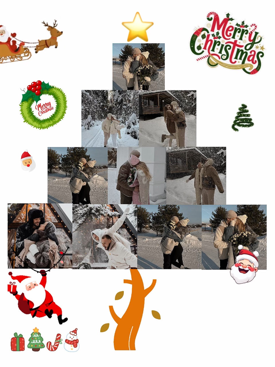 Pareja de Navidad