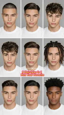 Men's hairstyle