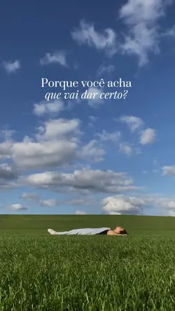 Pq vai dar certo ???