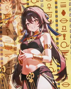 Hu tao x Egypt trend