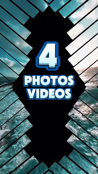 4 photos or videos 