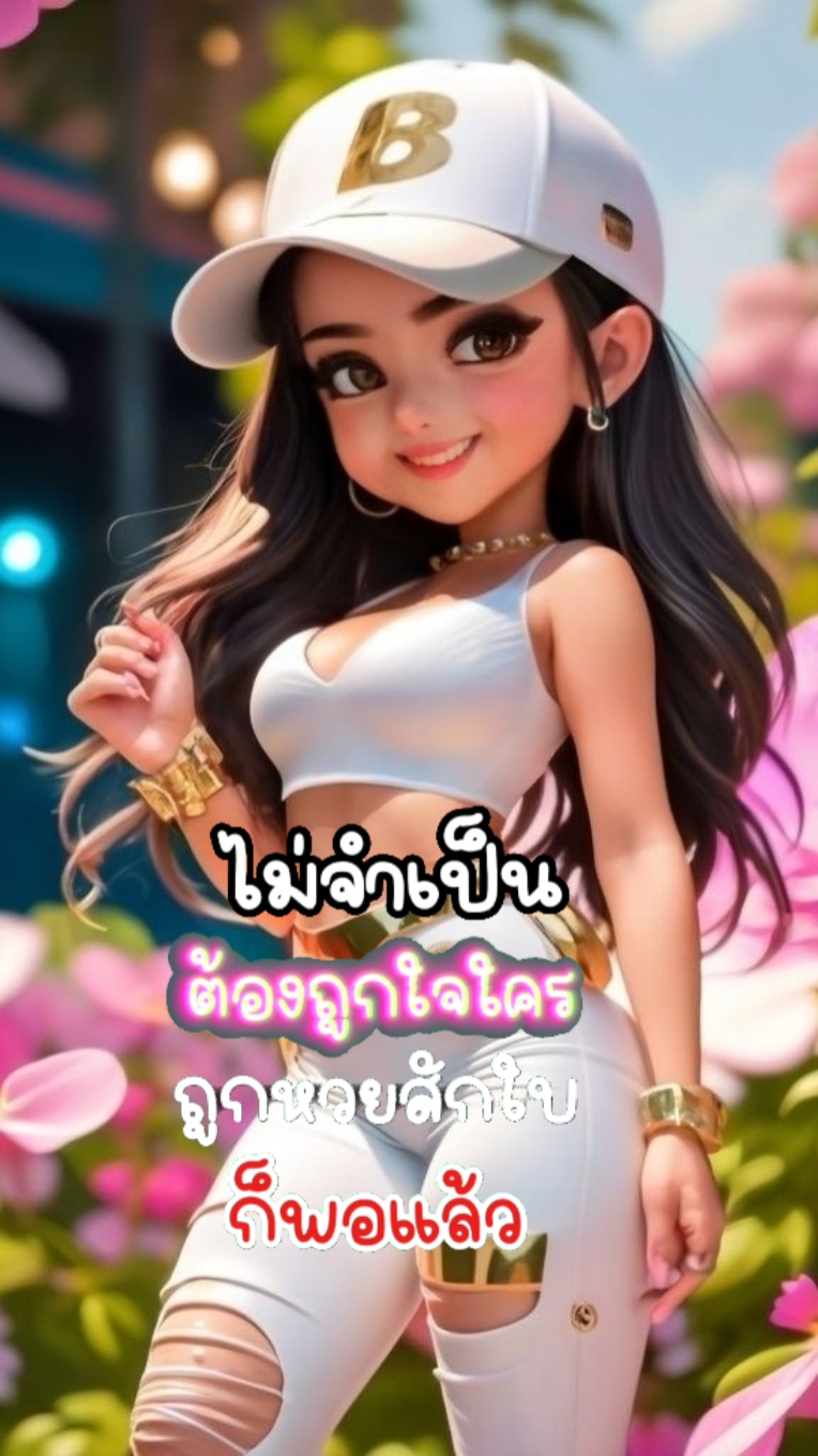 ถูกหวยสักใบพอแล้ว
