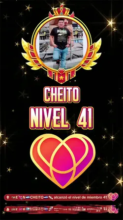 NIVEL 41 DE MIEMBRO 