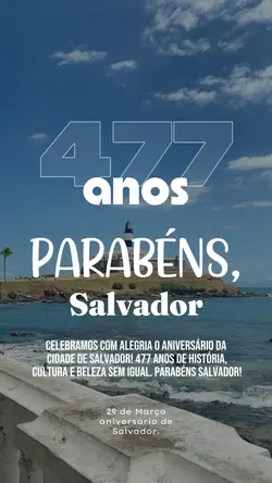 Parabéns Salvador