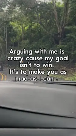 My goal isn't to win