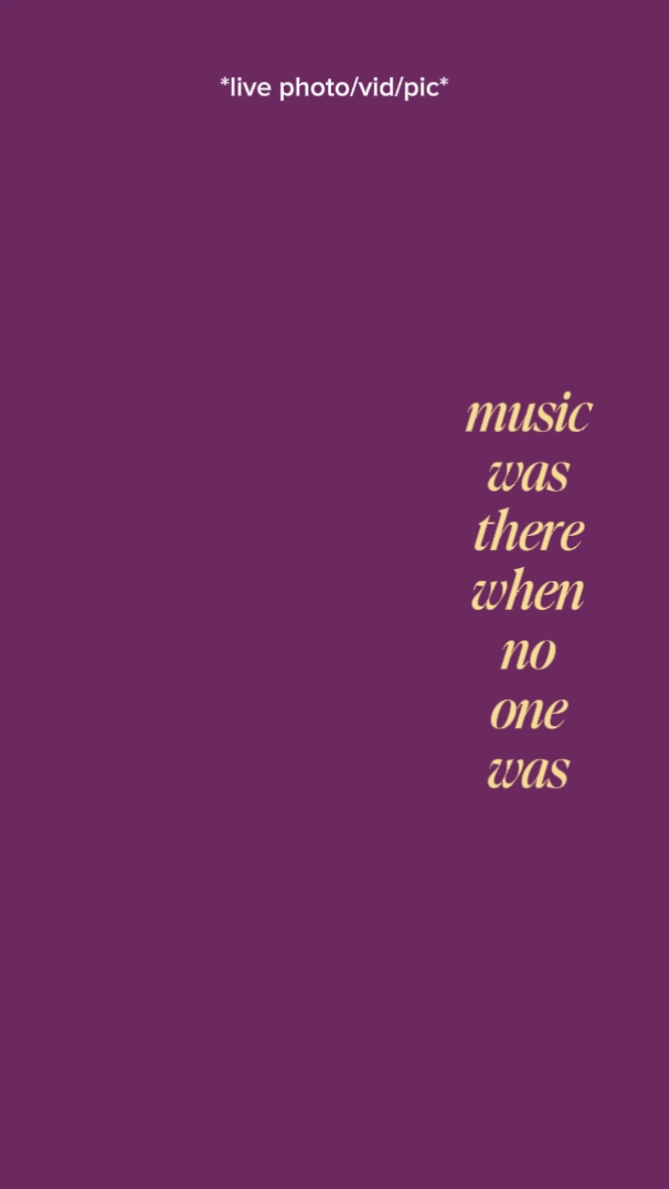 Música estava lá