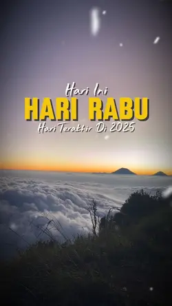 Rabu terakhir 2025
