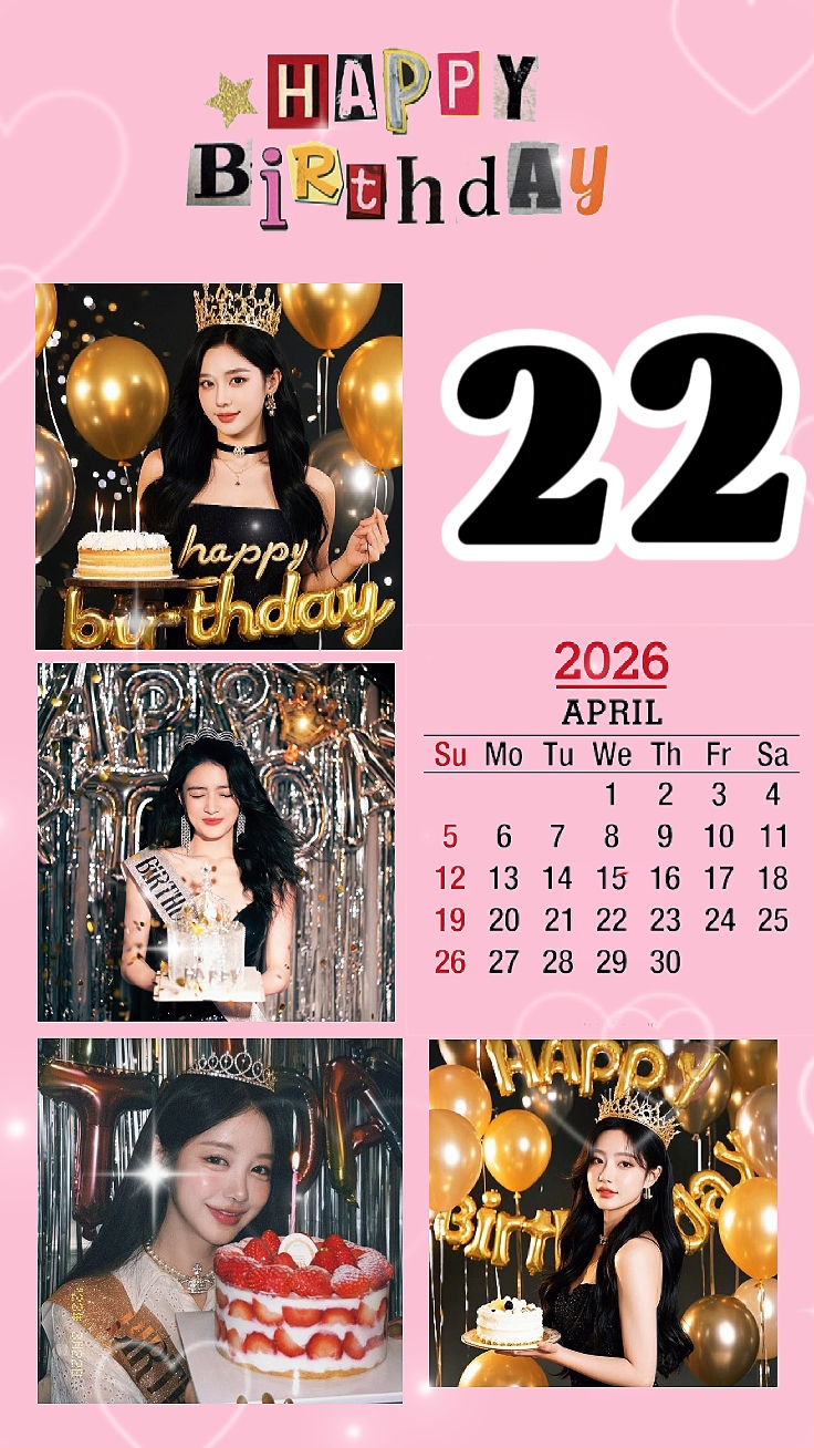 BIRTHDAY 22 APRIL 