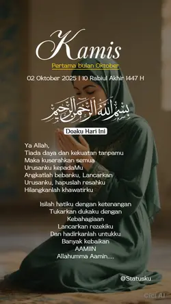 Doa Hari Kamis