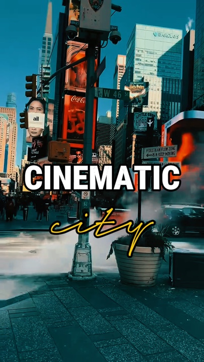 City vlog trend 