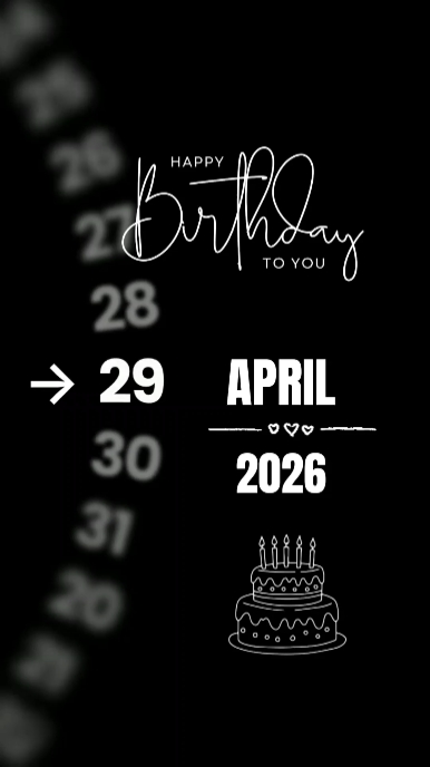 ULANG TAHUN 29 APRIL