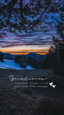 The little things