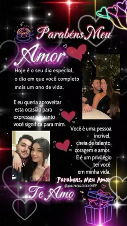 parabéns esposa 