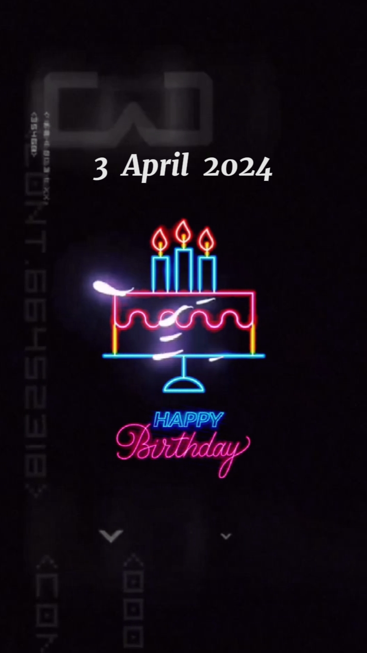 Anniversaire 3 avril