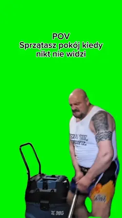 Skrzypas sprząta 