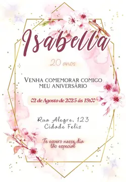 Convite Aniversário