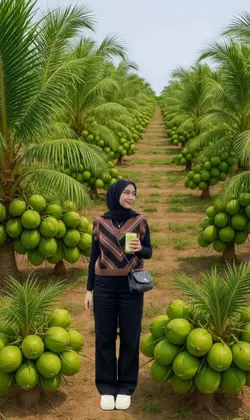 kebun kelapa 