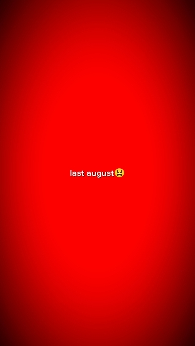 last August