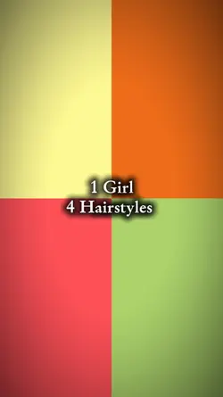 1girl-4hairstyles