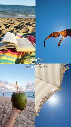 Praia e verão